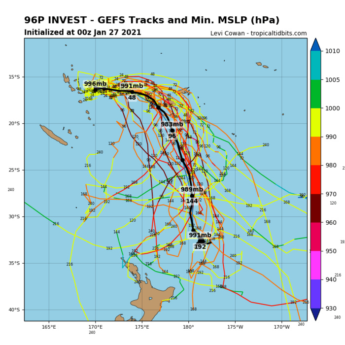 INVEST 96P. GLOBAL MODELS ARE IN GENERAL AGREEMENT THAT INVEST 96P  WILL TRACK GENERALLY EASTWARD AND CONSOLIDATE OVER THE NEXT TWO TO  THREE DAYS.