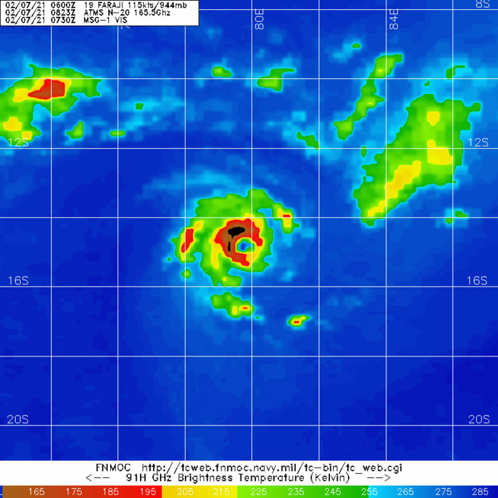 19S(FARAJI). 07/0823UTC. MICROWAVE STILL DEPICTS A VERY COMPACT SYSTEM.