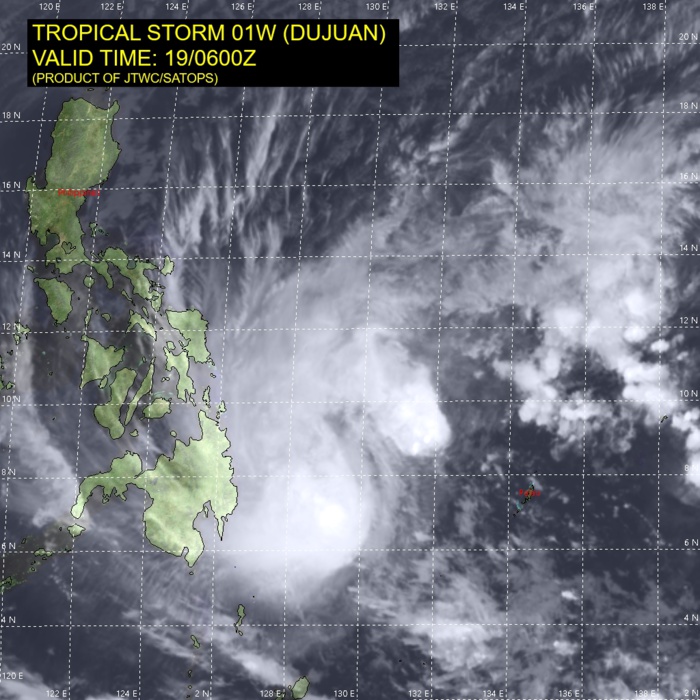 01W(DUJUAN). 19/06UTC. 01W(DUJUAN). 19/06UTC.