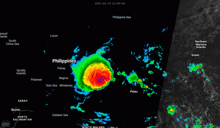 01W(DUJUAN). 20/02UTC. ANIMATED MULTISPECTRAL SATELLITE  IMAGERY (MSI) DEPICTS A LARGE CONVECTIVE MASS SHEARED NORTHWEST AWAY  FROM A FULLY EXPOSED LOW LEVEL CIRCULATION CENTER (LLCC) DUE TO  STRONG LOW VERTICAL WIND SHEAR (VWS).