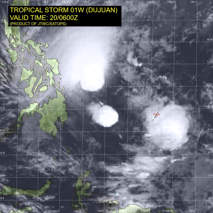 01W(DUJUAN) . 20/06UTC. 01W(DUJUAN) . 20/06UTC.