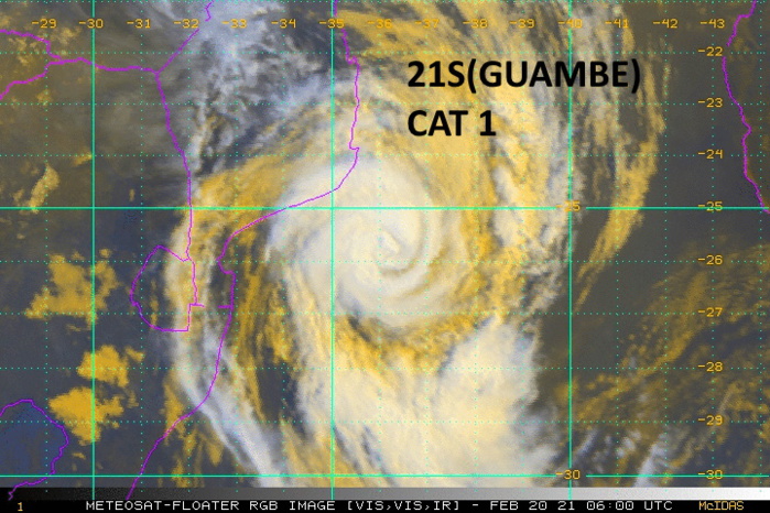 21S(GUAMBE). 20/06UTC. 21S(GUAMBE). 20/06UTC.