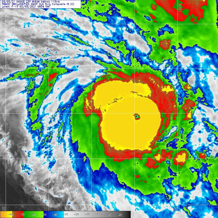 23P(NIRAN). 05/0854UTC. DMSP. THE EXTREMELY RAPID INTENSIFICATION EVENT WAS JUST BEGINING.