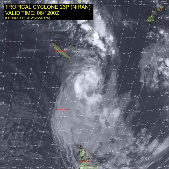 23P(NIRAN). 06/12UTC. 23P(NIRAN). 06/12UTC.