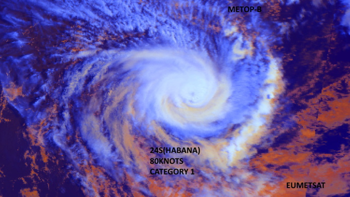 24S(HABANA).08/0552UTC. METOP-C. 22KM PINHOLE EYE FEATURE. Eumetsat. PH. 24S(HABANA).08/0552UTC. METOP-C. 22KM PINHOLE EYE FEATURE. Eumetsat. PH.