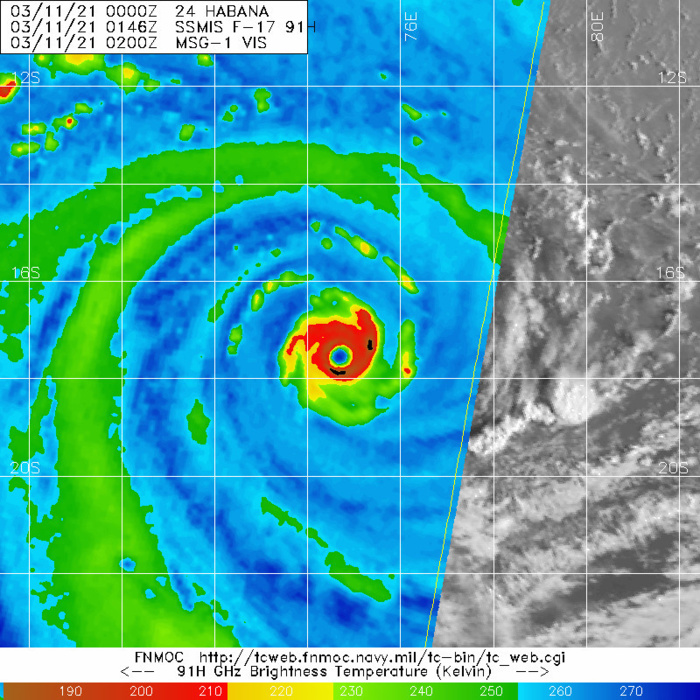 24S(HABANA). 11/0146UTC. MICROWAVE SHOWED A COMPLETED EYE-WALL REPLACEMENT CYCLE.