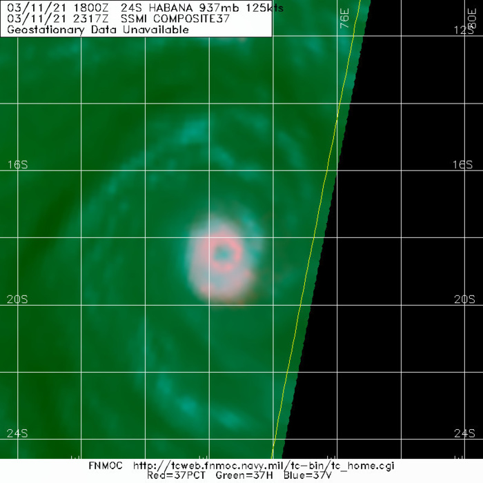 24S(HABANA).11/2317UTC. VERY INTENSE 37 SIGNATURE. 24S(HABANA).11/2317UTC. VERY INTENSE 37 SIGNATURE.