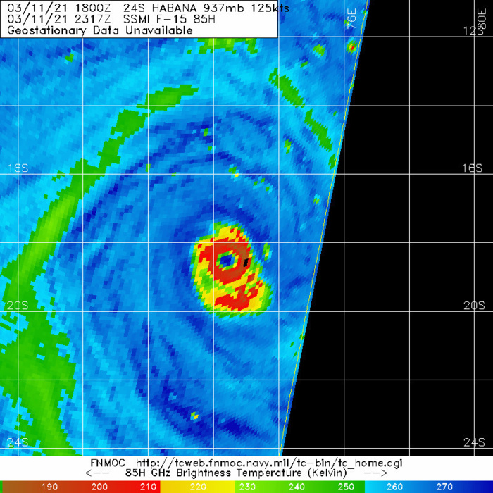 24S(HABANA). 11/2317UTC. VERY INTENSE 85 SIGNATURE. 24S(HABANA). 11/2317UTC. VERY INTENSE 85 SIGNATURE.