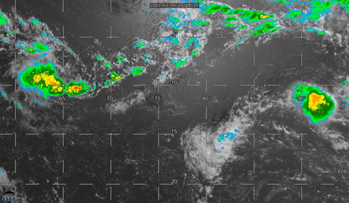 26/09UTC. 5H LOOP. INVEST 98S ON THE LEFT END. INVEST 95S ON THE RIGHT END. IF NEEDED CILCK TO ANIMATE.