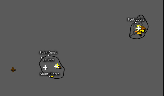 14h05 ce Mardi. Activité orageuse détectée sur les ILES SOEURS. Elle est alors sur le déclin à MAURICE alors qu'elle se prolonge localement pendant un peu plus d'1heure sur la RÉUNION. WUS. 14h05 ce Mardi. Activité orageuse détectée sur les ILES SOEURS. Elle est alors sur le déclin à MAURICE alors qu'elle se prolonge localement pendant un peu plus d'1heure sur la RÉUNION. WUS.