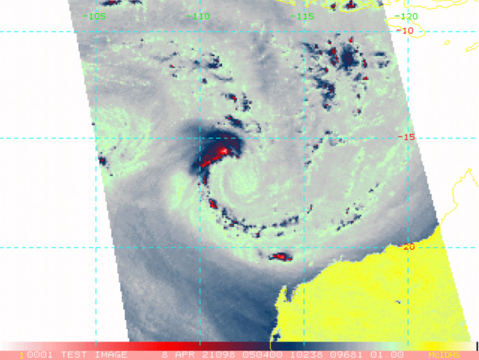26S(SEROJA). 08/0602UTC. WELL-DEFINED LOW LEVEL CIRCULATION. 26S(SEROJA). 08/0602UTC. WELL-DEFINED LOW LEVEL CIRCULATION.
