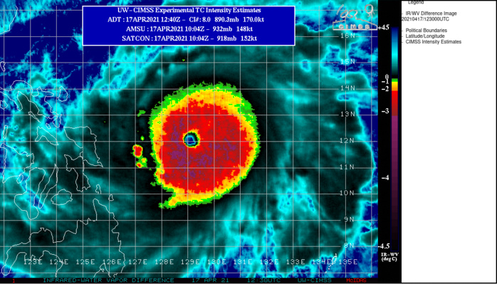 02W(SURIGAE). 17/1230UTC.