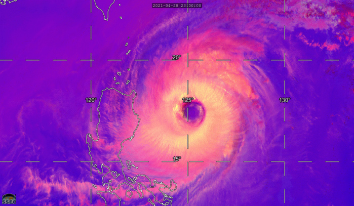 02W(SURIGAE). 21/0230UTC. 3H30 LOOP. 02W(SURIGAE). 21/0230UTC. 3H30 LOOP.