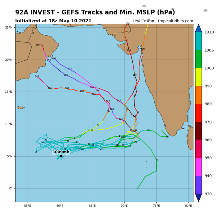 INVEST 92A. ENVIRONMENTAL ANALYSIS INDICATE INVEST 92A IS IN AN AREA OF FAVORABLE TROPICAL DEVELOPMENT WITH GOOD POLEWARD OUTFLOW ALOFT, LOW (10-15KT) VERTICAL WIND SHEER AND VERY WARM (30-31C) SEA SURFACE TEMPERATURE. GLOBAL MODELS ARE IN GOOD AGREEMENT THAT INVEST 92A WILL CONSOLIDATE AND INTENSIFY AS IT TRACKS EASTWARD OVER THE NEXT 24-48 HOURS. INVEST 92A. ENVIRONMENTAL ANALYSIS INDICATE INVEST 92A IS IN AN AREA OF FAVORABLE TROPICAL DEVELOPMENT WITH GOOD POLEWARD OUTFLOW ALOFT, LOW (10-15KT) VERTICAL WIND SHEER AND VERY WARM (30-31C) SEA SURFACE TEMPERATURE. GLOBAL MODELS ARE IN GOOD AGREEMENT THAT INVEST 92A WILL CONSOLIDATE AND INTENSIFY AS IT TRACKS EASTWARD OVER THE NEXT 24-48 HOURS.
