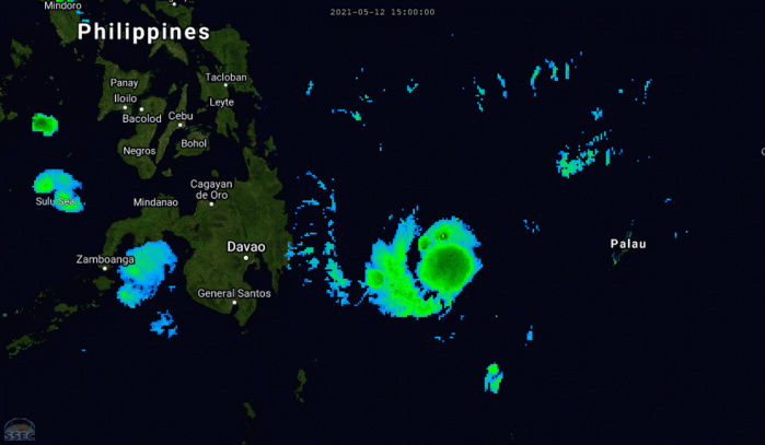 TD 03W. 12/20UTC. 5H LOOP. ANIMATED ENHANCED INFRARED  SATELLITE IMAGERY SHOWS THE SYSTEM HAS RAPIDLY CONSOLIDATED AND  DEVELOPED WELL DEFINED SHALLOW BANDING FEATURES WHICH ARE WRAPPING  TIGHTLY INTO A COMPACT CORE WITH MODERATE CONVECTION.