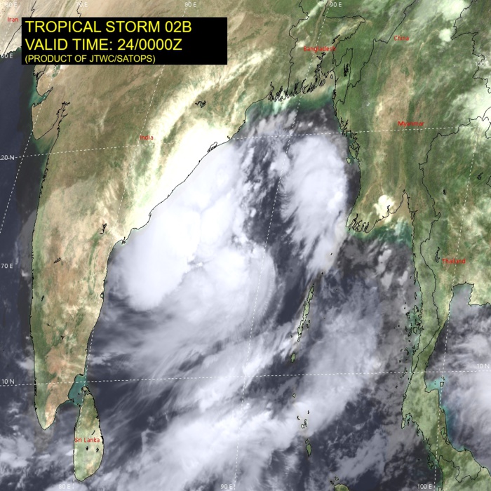 TC 02B. 24/00UTC. TC 02B. 24/00UTC.