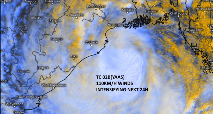 TC 02B(YAAS). 25/10UTC. Eumetsat. PH. TC 02B(YAAS). 25/10UTC. Eumetsat. PH.