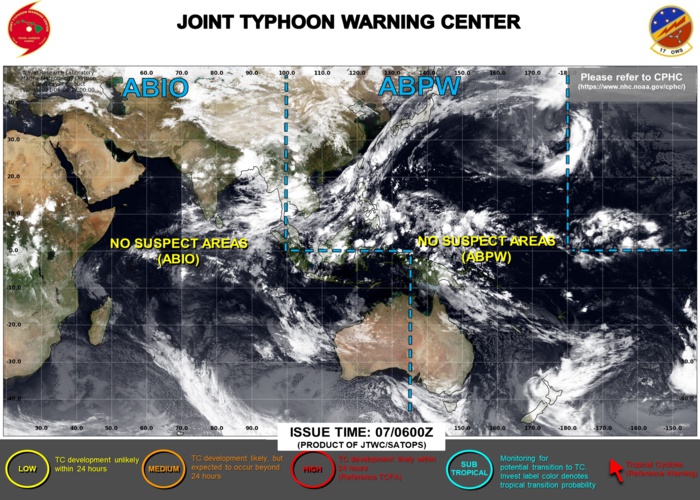Western North Pacific: no Suspect Area at the moment// Eastern North Pacific: TCFA for Invest 92E