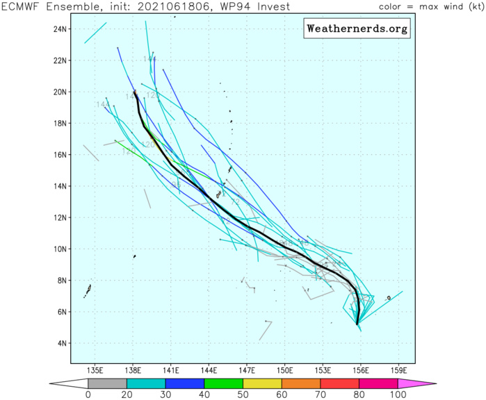 INVEST 94W. ECMWF.