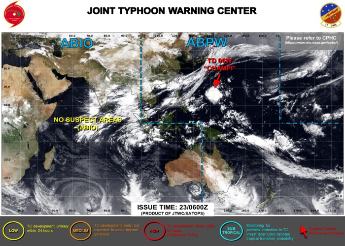 THE JTWC IS ISSUING 6HOURLY WARNINGS AND 3HOURLY SATELLITE BULLETINS ON 06W.