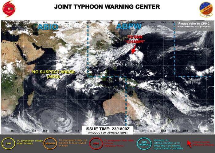 THE JTWC IS ISSUING 6HOURLY WARNINGS AND 3HOURLY SATELLITE BULLETINS ON 06W.