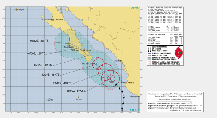 EASTERN NORTH PACIFIC: 05E(ENRIQUE). WEAKENING TROPICAL STORM.