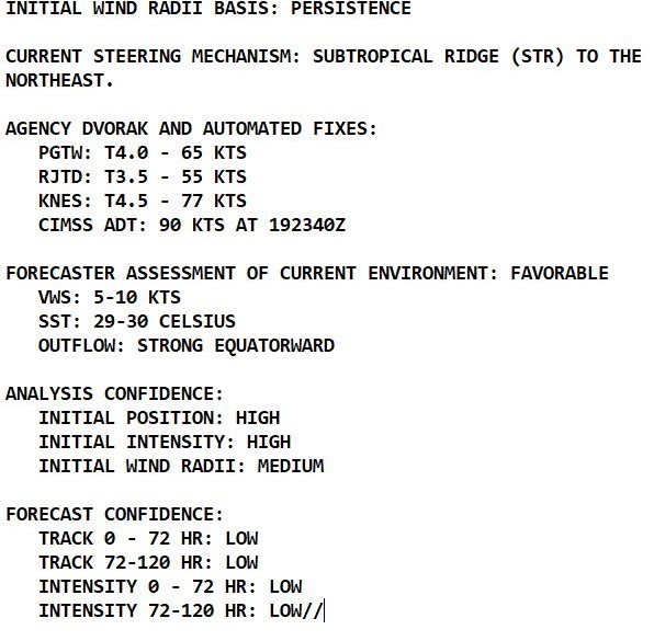 Western Pacific: 10W(CEMPAKA) has reached Typhoon/CAT 1 Southwest of Hong Kong, 09W(IN-FA) near Typhoon intensity and intensifying, 20/03utc updates