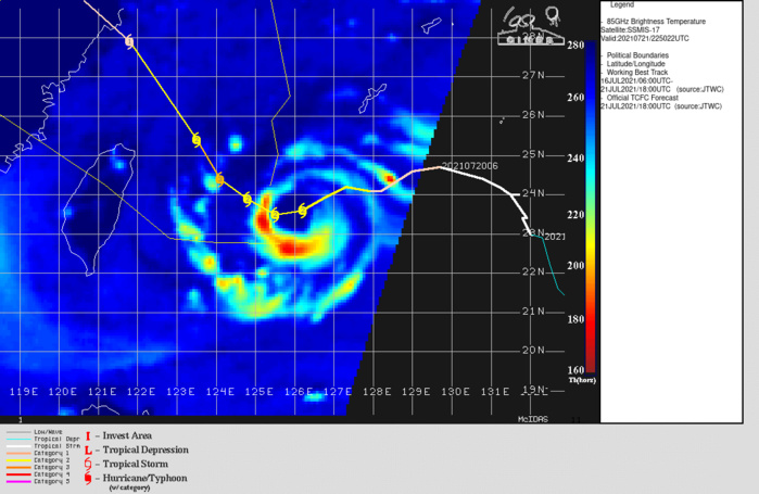 09W(IN-FA).TY 09W IS IN THE MIDDLE OF AN EYEWALL REPLACEMENT CYCLE (ERC). ONCE ON ITS NORTHWESTWARD LEG, IT WILL ROAR OVER ISHIGAKIJIMA AT ITS PEAK INTENSITY OF 100KTS/CAT 3. 09W(IN-FA).TY 09W IS IN THE MIDDLE OF AN EYEWALL REPLACEMENT CYCLE (ERC). ONCE ON ITS NORTHWESTWARD LEG, IT WILL ROAR OVER ISHIGAKIJIMA AT ITS PEAK INTENSITY OF 100KTS/CAT 3.
