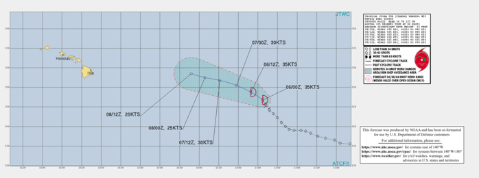 TS 09E(JIMENA). WARNING 13 ISSUED AT 06/04UTC.