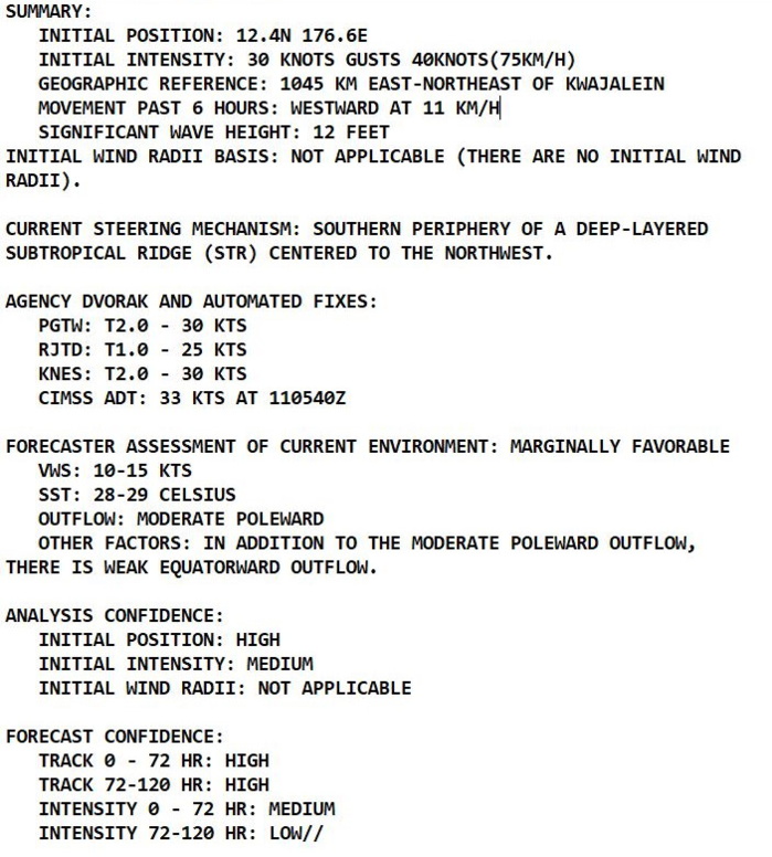 Western Pacific: 16W// Eastern Pacific: 11E(KEVIN) and 12E(LINDA)// Atlantic: 06L(FRED), 11/09utc updates