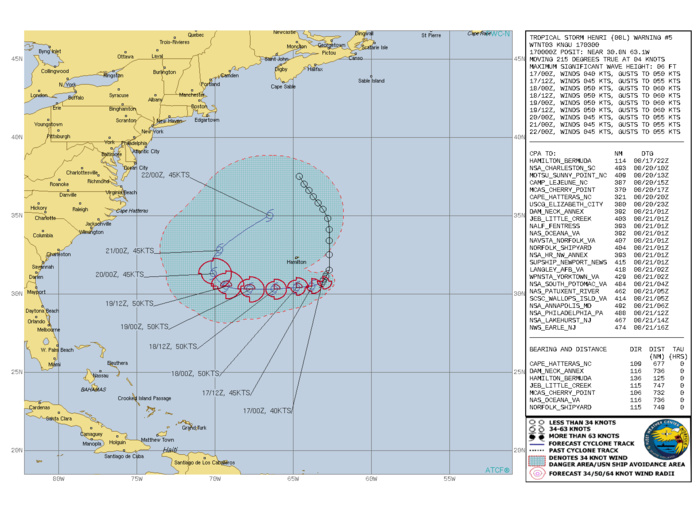 TS 08L(HENRI). WARNING 5 ISSUED AT 17/03UTC. TS 08L(HENRI). WARNING 5 ISSUED AT 17/03UTC.