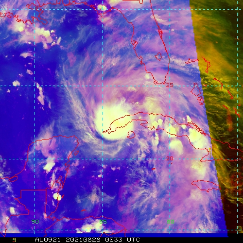 HU 09L(NIDA) CROSSED WESTERN CUBA AS A 70KNOT/CAT1 HURRICANE.