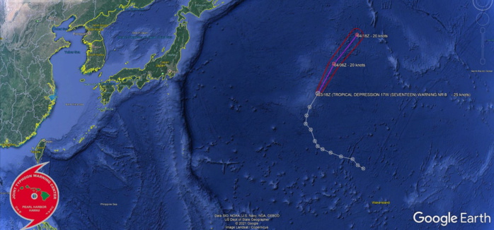 TD 17W. WARNING 8/FINAL WAS ISSUED AT 03/21UTC. TD 17W. WARNING 8/FINAL WAS ISSUED AT 03/21UTC.