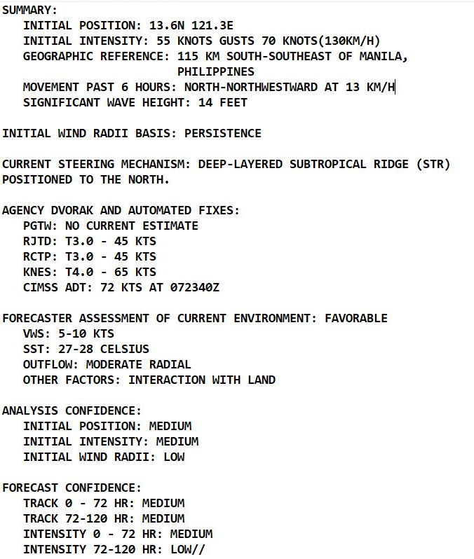 Western Pacific: 18W(CONSON) tracking over Southern Luzon,19W(CHANTHU) forecast to reach Super Typhoon intensity within 24hours,15E & 12L(LARRY) updates,08/03utc 