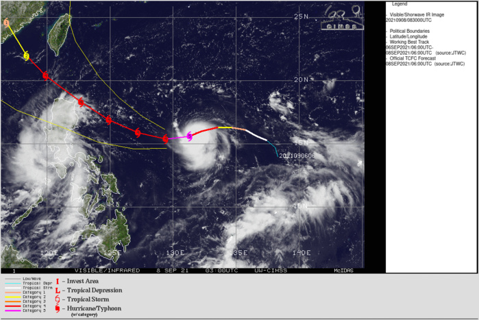 Western Pacific: Super Typhoon 19W(CHANTHU) reaches CAT 5, 2nd in 2021 after 02W(SURIGAE) in April, 08/09utc update Western Pacific: Super Typhoon 19W(CHANTHU) reaches CAT 5, 2nd in 2021 after 02W(SURIGAE) in April, 08/09utc update