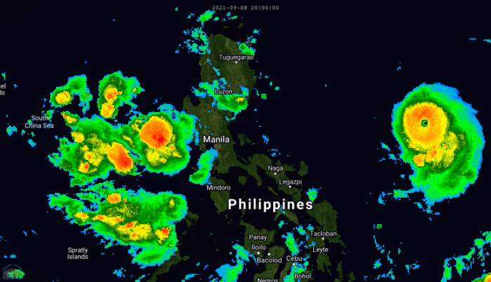 Western Pacific: 18W(CONSON) gaining strength over South China Sea/Super Typhoon 19W(CHANTHU) back at CAT 5 over the Philippine Sea,EPacific & Atlantic updates,09/03utc Western Pacific: 18W(CONSON) gaining strength over South China Sea/Super Typhoon 19W(CHANTHU) back at CAT 5 over the Philippine Sea,EPacific & Atlantic updates,09/03utc