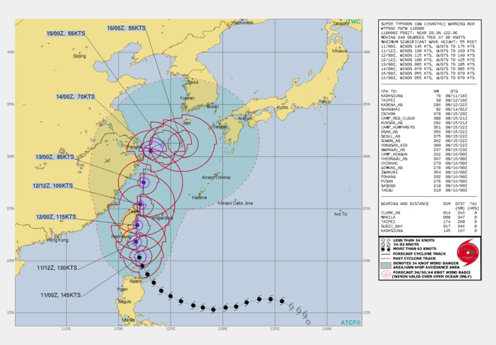 STY 19W(CHANTHU). WARNING 20 ISSUED AT 11/03UTC.