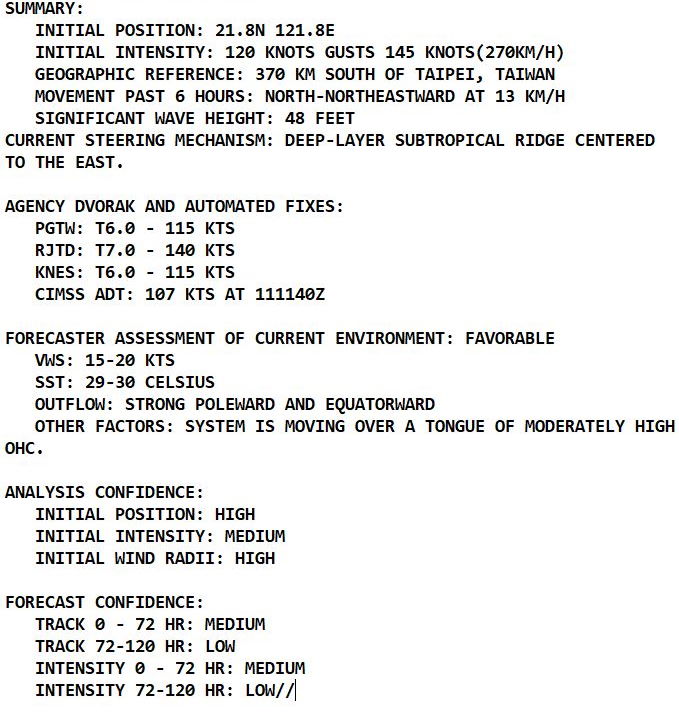 Western Pacific: 18W(CONSON): landfall South of Dan Nang, 19W(CHANTHU) skirting Taiwan as a CAT 4 Typhoon, 11/15utc updates