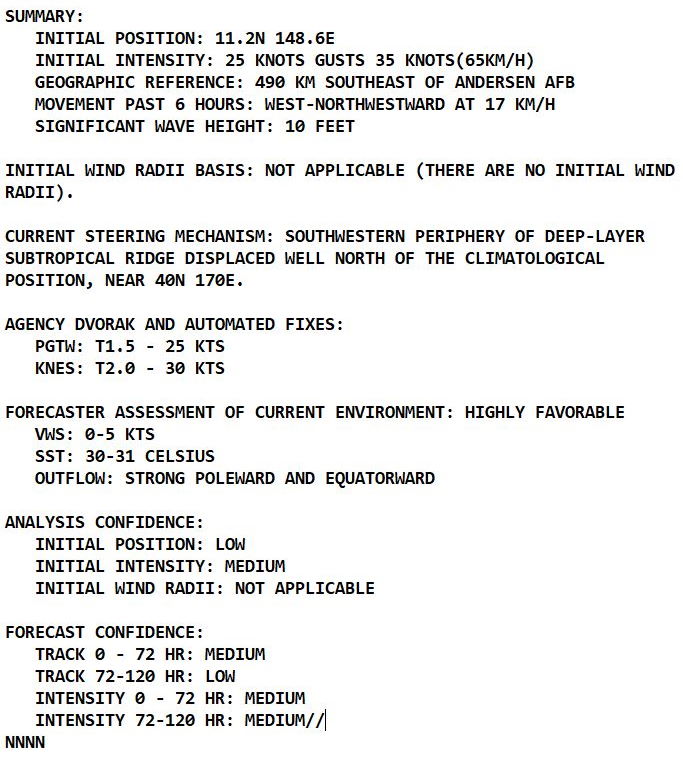 Western Pacific: TD 20W forecast to reach Typhoon/CAT 3 in 72hours/TD 21W forecast to make landfall over Vietnam in 24hours, 22/15utc updates