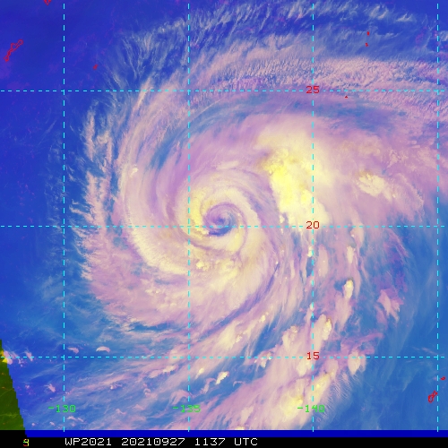 ERC HAS COMPLETED. SATELLITE SIGNATURE IS GRADUALLY IMPROVING WITH CONVECTION INTENSIFYING AROUND THE EYE FEATURE.