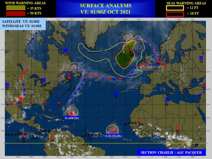 TY 20W(MINDULLE) now over cooler seas//Arabian Sea: TC 03B(GULAB) to intensify to CAT 1 by 36h//Atlantic:18L(SAM) still a formidable Hurricane,01/03utc TY 20W(MINDULLE) now over cooler seas//Arabian Sea: TC 03B(GULAB) to intensify to CAT 1 by 36h//Atlantic:18L(SAM) still a formidable Hurricane,01/03utc