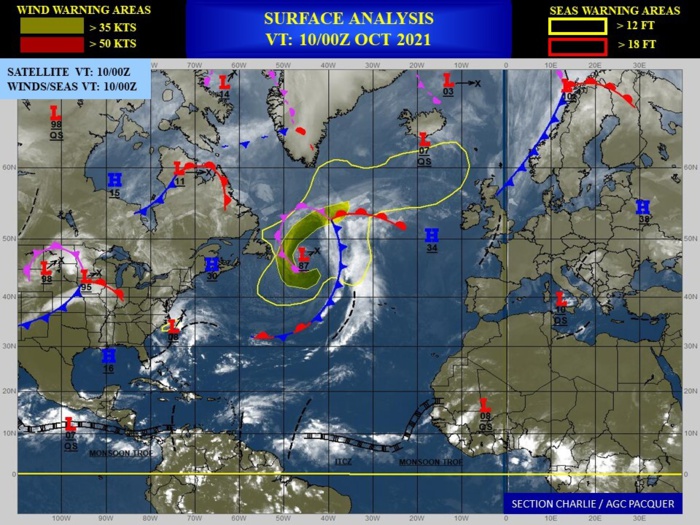 93W has merged with 94W /TS 22W(LIONROCK) making final landfall/TD 23W(NAMTHEUN) intensifying, 10/06utc updates