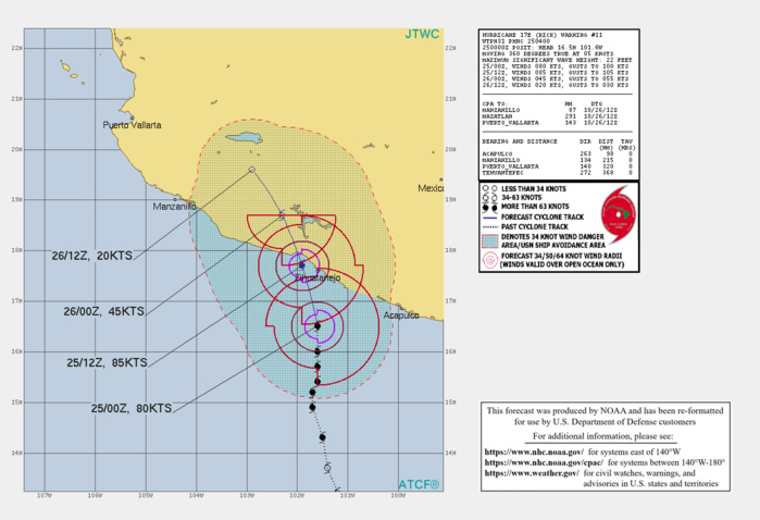 25W(MALOU) intensifying next 3 days/Tropical cyclone Formation alert for Invest 99W//17E(RICK) reaching CAT 2 and making landfall,25/06utc