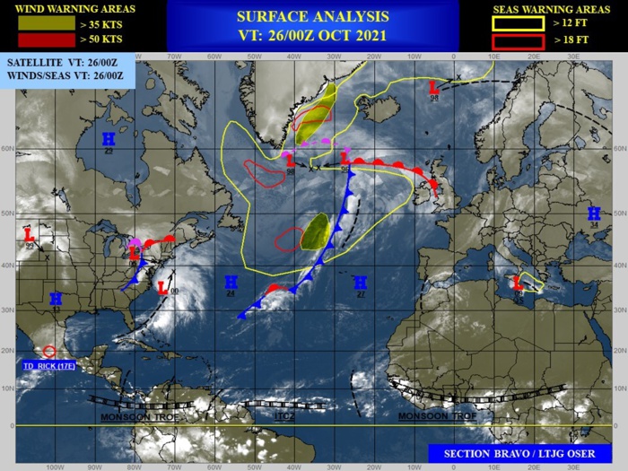 25W(MALOU) intensifying to Typhoon level by 24h/26W making landfall within 12/18h//17E(RICK) reached CAT 2 and made landfall,26/09utc updates