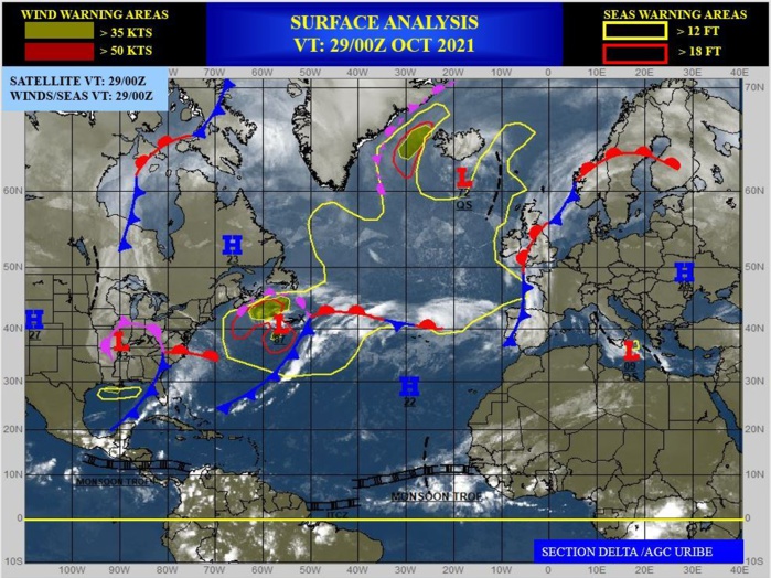 Typhoon 25W(MALOU) reached CAT 2 but now rapidly becoming extra-tropical/Invest 93S up-graded to Medium, 29/0330utc