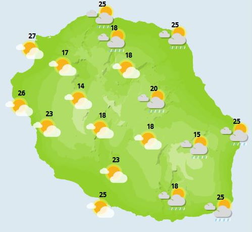 ILES SOEURS: prévisions+cartes détaillées pour ce weekend et le 01 Novembre pour MAURICE/RÉUNION, Perturbation Tropicale Sud-Est de Diégo