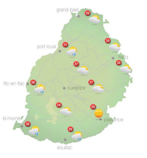 ILES SOEURS(MAURICE/RÉUNION): cartes détaillées pour le Mardi 09 Novembre +tendances ultérieures: animation, cartes,modèles, commentaires 