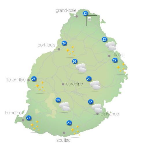 ILES SOEURS(MAURICE/RÉUNION): cartes détaillées+bulletin météo pour ce Mardi 16 Novembre +17/18/19, animation sat, relevés pluie...