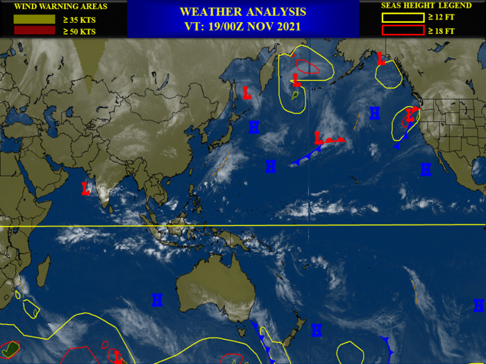 Invest 92B now over-land whereas Invest 93A is low for the next 24hours, 19/08utc