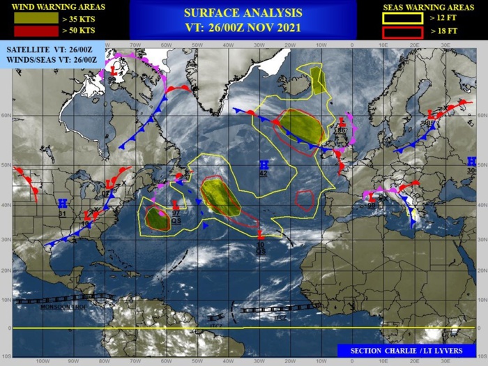 Invest 93W and Invest 91S on the map, 26/09utc